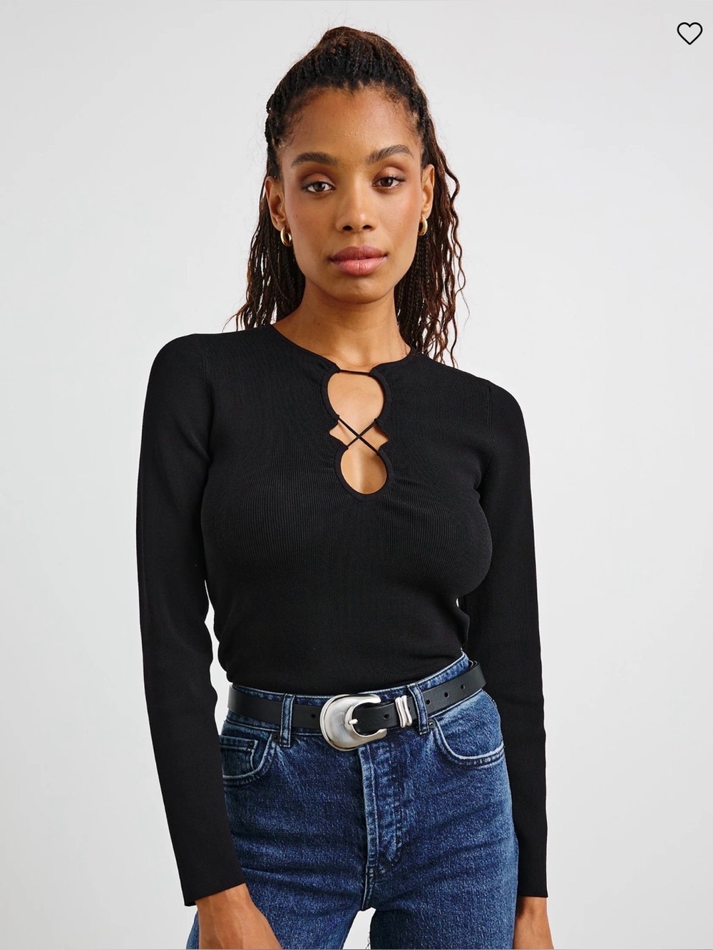 Rails Misa Top in Black Size L